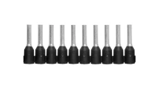 Końcówka tulejkowa 1,5mm2 czarna izolowana AI 1,5-8 BK-S 1212524 /1000szt./