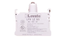Oprawka z LED żółta 12-30V AC/DC światło ciągłe LPXLEB5