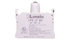 Oprawka z LED żółta 185-265V AC światło migająceC LPXLFM5