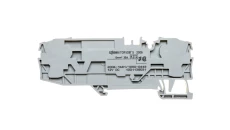 Złączka 2-przewodowa 6mm2 z LED szara TOPJOBS 2006-1681/1000-449 /25szt./