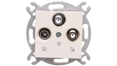 Karre Gniazdo Tv-2xsat, Kolor Krem / 90963753