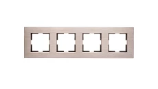 Artline Ramka 4-Krotna Aluminium, Kolor Brązowy / 92182304