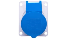 Gniazdo tablicowe 16A 3P 230V 6h IP44 skośne Quick-Connect 12772