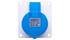 Gniazdo tablicowe 32A 3P 230V 6h IP44 skośne Quick-Connect 12789
