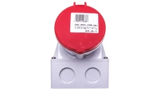 Gniazdo stałe 63A 5P 400V 6h IP44 Quick-Connect 110383
