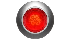 Lampka sygnalizacyjna 30mm czerwona płaska metal IP69k SIRIUS ACT 3SU1061-0JD20-0AA0