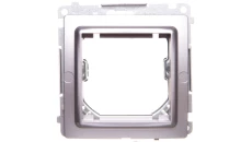 Simon Basic Adapter (przejściówka) na osprzęt standardu 45×45mm srebrny