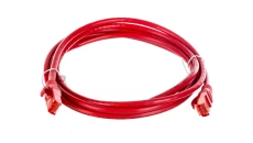 Kabel krosowy (Patch Cord) U/UTP kat.6 czerwony 2m DK-1612-020/R