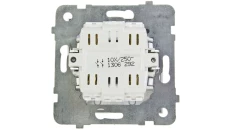 AS Łącznik podwójny z podświetleniem biały ŁP-11GS/m/00