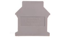 Pokrywa końcowa 42,5x1,5x54mm szara D-UK 16 3006027 /50szt./