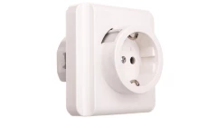 Gniazdo pojedyncze RCD b/u 16A 30mA SAFETY SOCKET IP21 GW95922