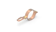 Uchwyt do rury spustowej fi 80mm miedziany 64.08 CU /96400803/