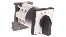 Łącznik krzywkowy 2-0-1 3P 12A na szynę IP65 Łuk E12-74 921211