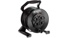 Przedłużacz bębnowy XREEL 40mb H03VV-F 3x1,5 IP44 4xGS 230V 92506H48173
