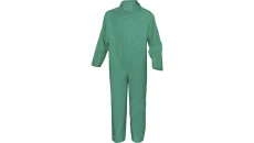 Kombinezon do ochrony chemicznej typu 3 wkład: poliester powlekany PVC 380 g/m2 kol.zielony roz.3XL CORP CO600VE3X