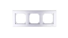 Merten M-Plan Ramka potrójna aluminium MTN486360