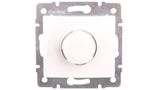 DOMO Ściemniacz obrotowy 500W z filtrem śrubowy 10AX 250V biały 011160102 24727