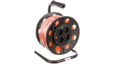 Przedłużacz bębnowy 25m H05VV-F 3x1 4xGS /+ termik/ pomarańczowy PS-B2 T