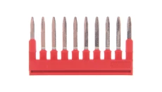 Mostek wtykany 10-biegunowy czerowny FBS 10-4 3030158 /10szt./