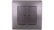 VOLANTE Łącznik świecznikowy z podświetleniem grafitowy 2624-08