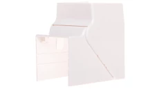 Naroże wewnętrzne regulowane ULTRA 40x16/40x25/40x40mm biały ETK40320 /34szt./
