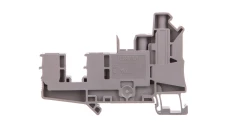 Złączka szynowa 4-przewodowa 6mm2 śrubowa/wtykowa szara UT 6-QUATTRO/2P 3060568