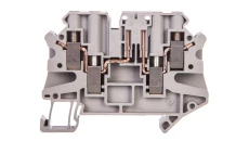 Złączka szynowa rozłączalna 4-przewodowa 4mm2 szara UT 4-QUATTRO-TG P/P 3064030 /50szt./