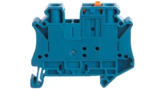 Złączka przelotowa 2-przewodowa z odłącznikiem nożowym 6mm2 niebieska UT 6-MT P/P BU 3073270 /50szt./