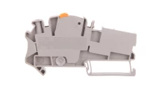 Złączka szynowa rozłączalna do przekładników pomiarowych 2-przewodowa 4mm2 śrubowa/wtykowa szara UTME 4-CT/1P 3057432 /50szt./