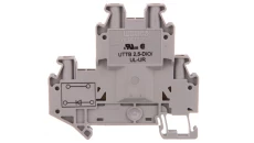 Złączka szynowa elementów kontrolnych 2-piętrowa 4-przewodowa 2,5mm2 szara UTTB 2,5-DIO/UL- 3046728