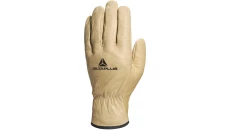 Rękawice z pełnej skóry licowej bydlęcej kolor beżowy rozmiar 8 MAINFB14908