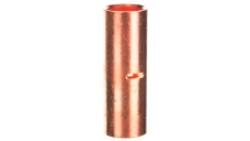 Końcówka /tulejka/ łącząca miedziana niecynowana 150mm2 LN150