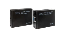 Przedłużacz/extender VGA 1920x1200 po skrętce kat.5e UTP, do 300m z audio /miniJack/ DS-53400