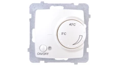 KARO Regulator temperatury /czujnik napowietrzny/ ecru perłowy RTP-1SN/m/42