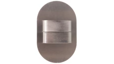 Oprawa LED 1,6W DUO RUEDA SHORT K(szlif) / W (biały) INOX IP56 MS-RDU-K-W-1-PL-00-01