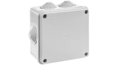 Puszka natynkowa samogasnąca 960 stopni C seria 400A IP55 100x100x50 EC400C4A