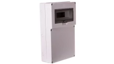Rozdzielnia budowlana pusta 12 mod.6 gniazd bez otworów szara EC69005