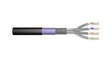 Kabel teleinformatyczny S/FTP 4x2xAWG23 kat. 7 PE zewnętrzny DK-1741-VH-10-OD /bębnowy/