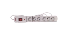 Listwa zasilająca ARMAC MULTI M6 5M 6X 230V PL szara M6/50/SZ