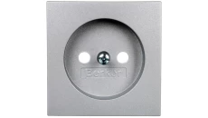 B.Kwadrat/B.7 Płytka czołowa gniazda b/u aluminium 3961038994