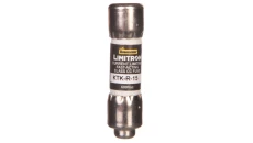 Wkładka bezpiecznikowa cylindryczna 10x38mm 15A 600V AC, Limitron, Klasa CC KTK-R-15