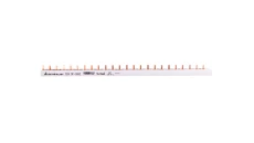 Szyna prądowa typu PIN 3P 16mm2 100A 24 piny IZS16/3F/24 45.274