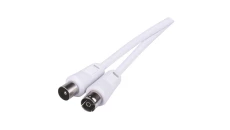 Przewód antenowy IEC 3,5m biały SB3003