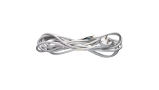 Przewód przyłączeniowy H05VV-F 3x0,75 5m biały S14375