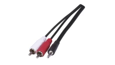 Przewód adapter Jack 3,5mm - 2x RCA 1,5m SB5301