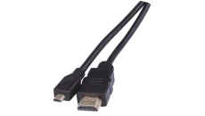 Kabel microHDMI - HDMI High Speed with Ethernet 1,5m SB1201