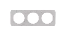 Berker R.1 Ramka potrójna beton/biały 10132379