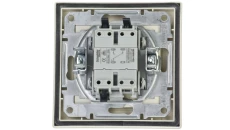 Łącznik Asfora schodowy IP44 kremowy z ramką EPH0400423