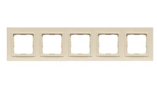 VENA2 Ramka pięciokrotna krem 520385