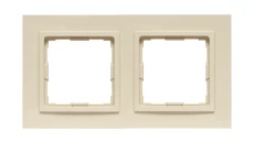VENA2 Ramka podwójna krem 520382